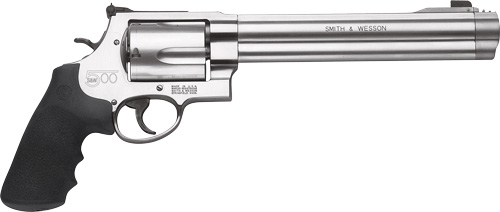 S&W 500 500SW 8.38" AS 5-SHOT STAINLESS STEEL RUBBER - for sale