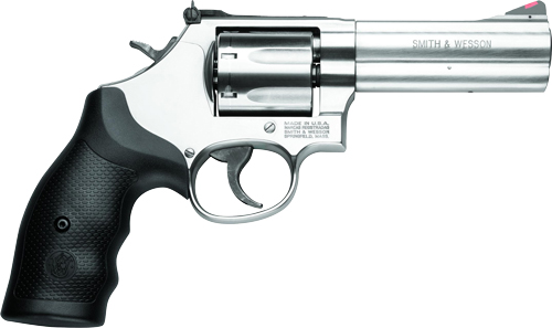 S&W 686 357MAG 4" AS 6-SHOT STAINLESS STEEL RUBBER! - for sale
