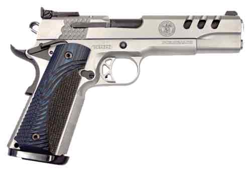 S&W 1911 PERFORMANCE CENTER 45ACP 5" AS SS G10 GRIPS - for sale