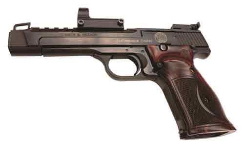 S&W 41-OR 22LR 5.5" HB AS 10SH OPTICS READY BLUE WOOD - for sale