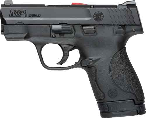 S&W SHIELD M&P9 9MM LUGER FS BLACKENED SS/BLACK - for sale