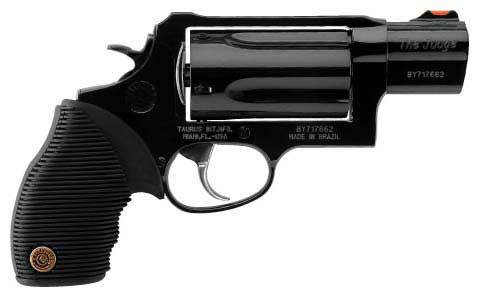 TAURUS JUDGE PD 45LC/410 2.5" FS 5-SHOT BLUED RUBBER - for sale