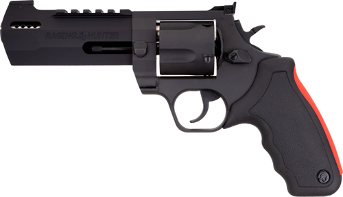 TAURUS RAGING HUNTER 454 CAS 5 1/8" 5-SHOT BLUED RUBBER - for sale