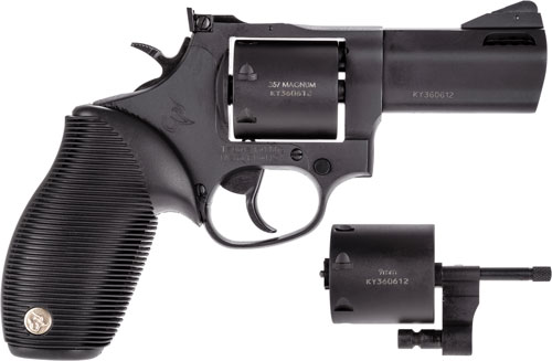 TAURUS 692 38/357/9MM 3." ADJ. 7-SHOT PORTED MATTE BLK RIBBER - for sale