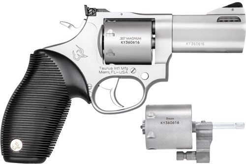 TAURUS 692 38/357/9MM 3." ADJ. 7-SHOT PORTED SS RIBBER - for sale