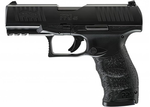WALTHER PPQ M2 45ACP 4.25 12-SHOT AS BLACK POLYMER - for sale