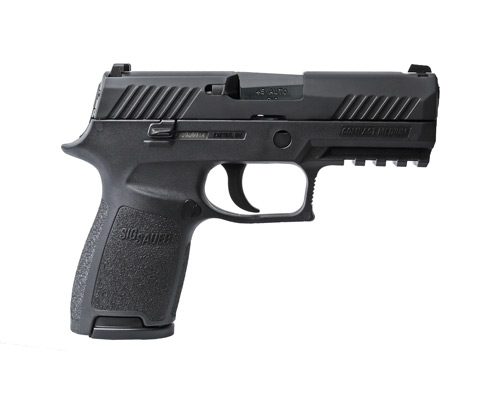 SIG P320C 45ACP 3.9" 9RD BLK NS - for sale