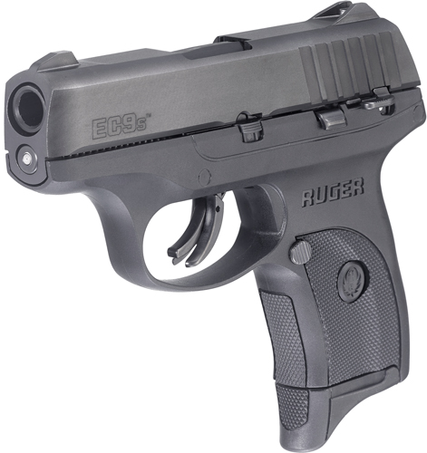 RUGER EC9s 9MM LUGER FIXED 7RD BLACK SLIDE/BLACK SYN FRAME - for sale