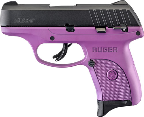 RUGER EC9S 9MM 3.1" PURPLE CKT 7RD - for sale