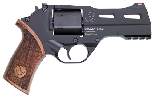 CHIAPPA RHINO 40DS 357MAG 4" ADJ. SIGHT BLACK/WALNUT. - for sale