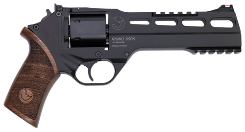 CHIAPPA RHINO 60DS 357MAG 6" ADJ. SIGHT BLACK/WALNUT. - for sale
