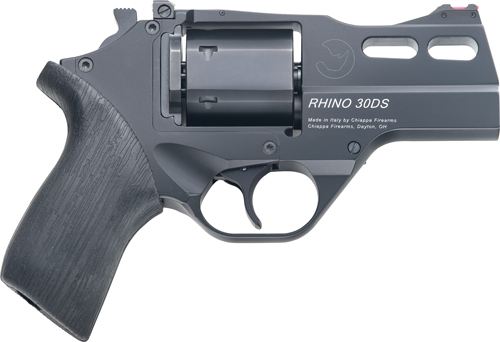 CHIAPPA RHINO 30DS 357MAG 3" ADJ. SIGHT BLACK/RUBBER - for sale