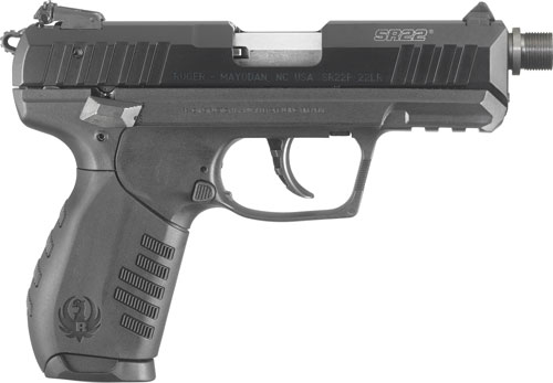 RUGER SR22PBT 22LR 3.5" AS 10-SHOT BLUED THREADED BBL - for sale