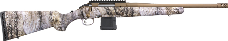 RUGER AMERICAN 204 RUG 16" CAMO 10R - for sale