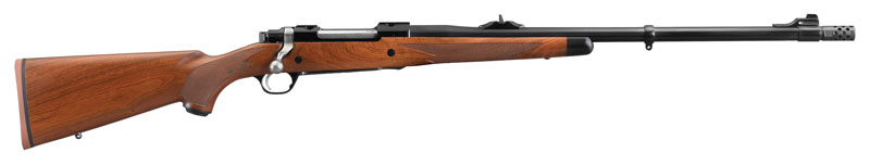RUGER M77 HAWKEYE AFRICAN W/MBS .375 RUGER BLUED - for sale