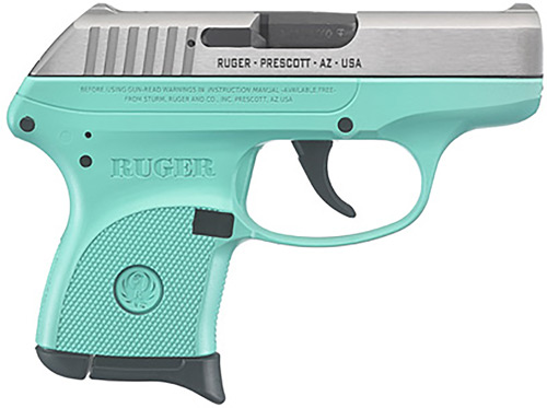 RUGER LCP 380ACP 6-SHOT FS SS/SLIDE TURQUOIS FRM (TALO) - for sale