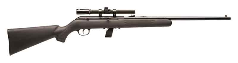 SAV 64FXP 22LR 21" 10RD SCOPE BLK - for sale