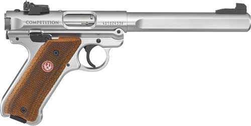 RUGER MARK IV COMPETITION .22LR 6.88" SLAB SIDE BULL BBL - for sale