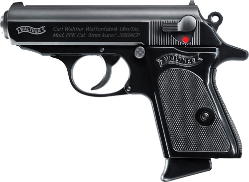 WALTHER PPK 380ACP BLUED FS 6+1 RD BLACK SYNTHETIC GRIPS - for sale