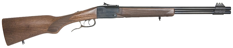 CHIAPPA DOUBLE BADGER O/U 22LR 20GA 19" BLUED WOOD - for sale