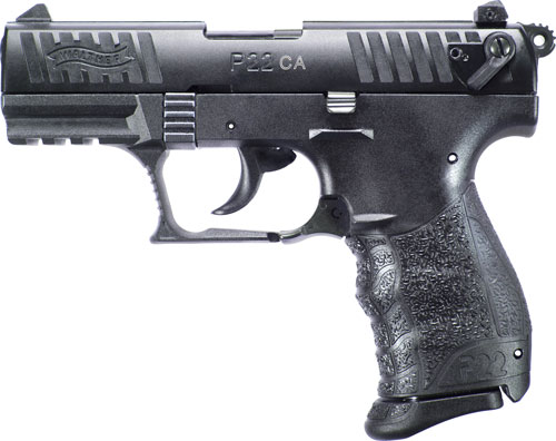 WALTHER P22 CA 22LR 3.42" AS 10-SHOT BLACK POLYMER - for sale