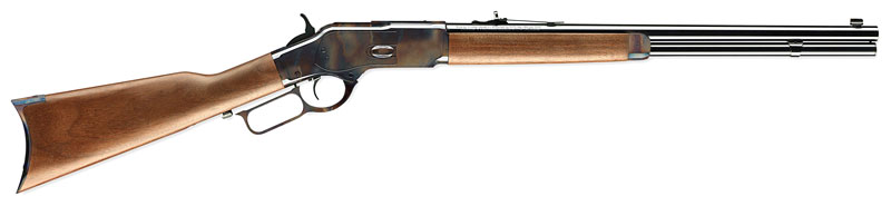 WINCHESTER 1873 SHORT RIFLE CLR CS 45COLT 20" BLUED/WALNUT - for sale