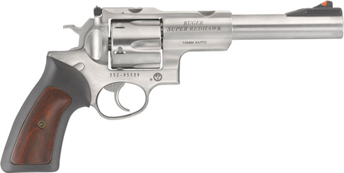 RUGER SUPER REDHAWK 10MM 7.5" AS STAINLESS HOGUE TAMER - for sale