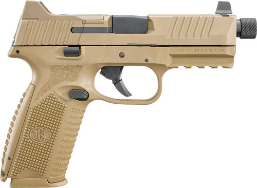 FN 509 TACTICAL 9MM LUGER 1-17RD 1-24RD NS FDE/FDE - for sale