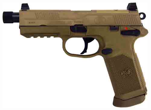 FN FNX-45 TACTICAL DA/SA MS .45ACP 2-15RD FDE NIGHT SIGHTS - for sale