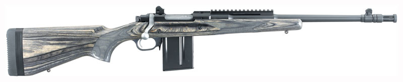 RUGER M77-GS GUNSITE SCOUT RIFLE .308 10RD BLACK LAMINATE - for sale
