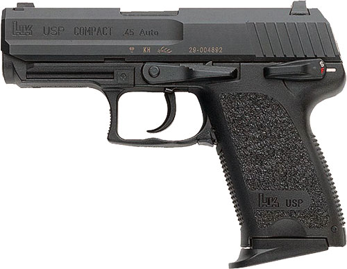 HK USP45 COMPACT V1 45ACP 3.94" BBL 2-8RD BLACK - for sale