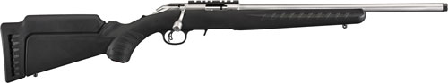 RUGER AMER RF 17HMR 18" 9RD TB STS - for sale