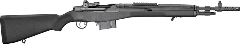 SPRINGFIELD M1A SCOUT SQUAD 308 BLUED/BLACK SYN< - for sale