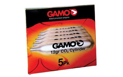 GAMO CO2 CARTRIDGES 12-GRAMS 5-PACK - for sale