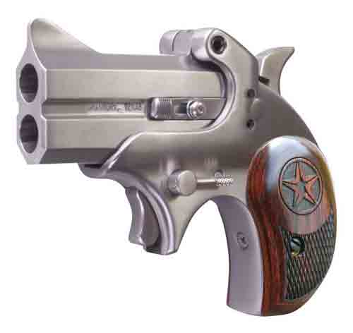 BOND ARMS MINI .45 LONG COLT 2.5" FS STAINLESS WOOD - for sale