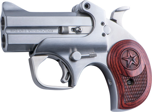 BOND ARMS TEXAS DEFENDER .357 MAG. 3" FS STAINLESS WOOD - for sale