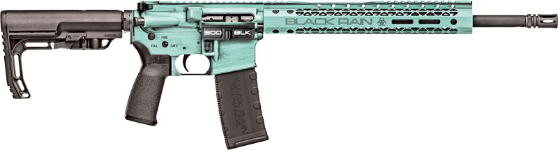 BLACK RAIN SPEC+ FUSION RIFLE 300BLK 16" TIFFANY BLUE 30RD - for sale