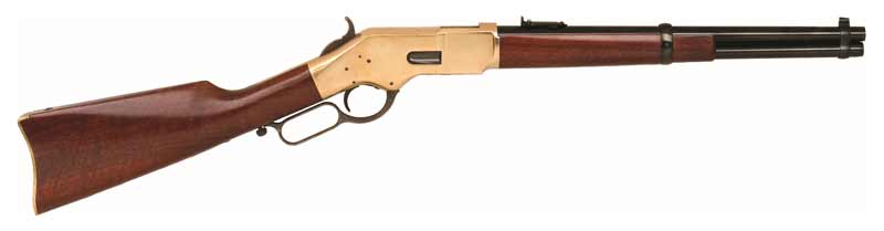 CIMARRON 1866 YELLOWBOY .45LC 16" BRASS/BLUED WALNUT - for sale