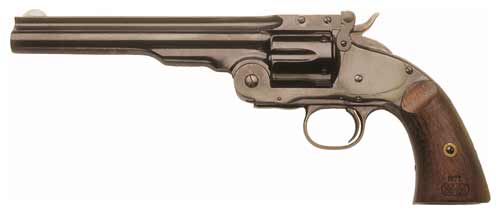 CIMARRON NO.3 SCHOFIELD 45LC 7" FS BLUED WALNUT - for sale