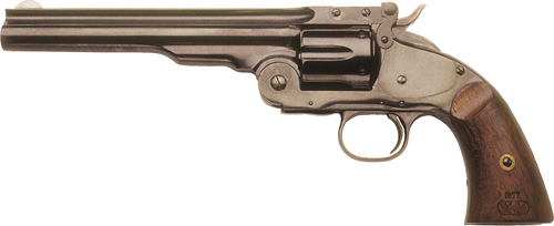 CIMARRON NO.3 SCHOFIELD 38SPL 7" FS BLUED WALNUT - for sale
