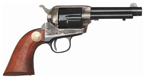 CIMARRON MODEL P JR 38SPL FS 4.75" CC/BLUED WALNUT! - for sale