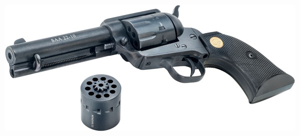 CHIAPPA SAA22-10 22LR/22WMR COMBO 4.75" FS 10RD BLK MATTE - for sale