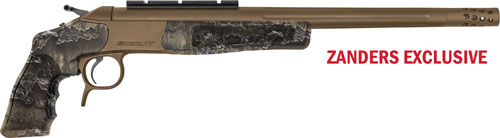 CVA SCOUT PISTOL 350 LEGEND 14" W/BRAKE BRONZE/RT EXCAPE - for sale