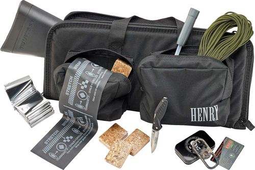 HENRY US SURV 22LR BLK W/GEAR & BAG - for sale