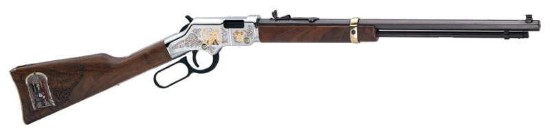 HENRY FREEMASONS TRIBUTE ED. .22S/L/LR 20" OCTAGON ENGRAVED - for sale