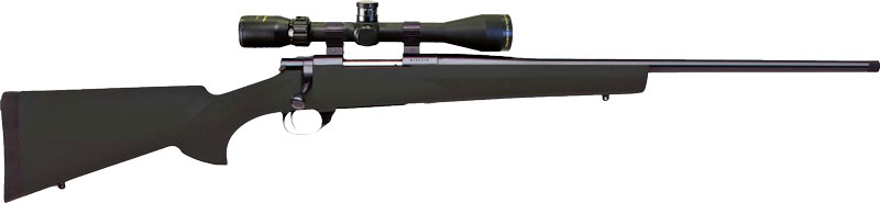 HOWA M1500 GP2 .243 WIN 22" THRD BBL BLACK W/SCOPE - for sale
