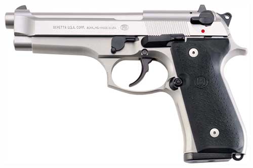 BERETTA 92FS 9MM 4.9" FS 3-DOT 10-SHOT INOX CA COMPLIANT - for sale