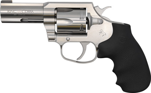 COLT KING COBRA 357MAG 3" STAINLESS RUBBER BLACK - for sale