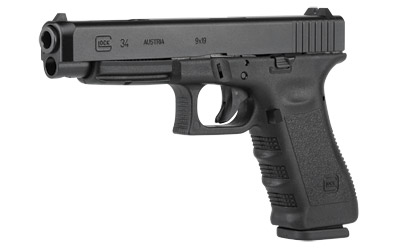 GLOCK 34 9MM LUGER AS 17-SHOT BLACK - for sale