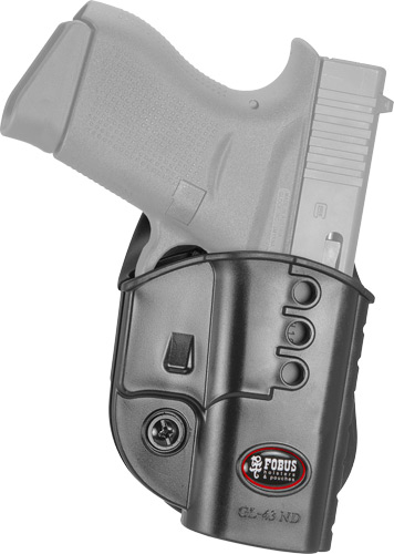 FOBUS HOLSTER E2 VERTEC PADDLE FOR GLOCK 43 - for sale